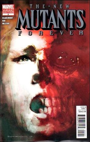 New Mutants Forever issue 2-B Bill Sienkiewicz 1:10 Cover