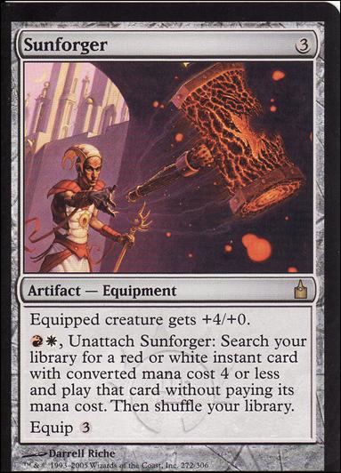 Magic the Gathering: Ravnica (Base Set)  card 272 Sunforger