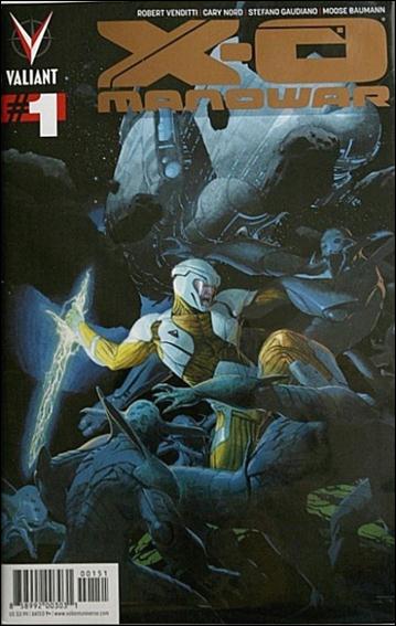 X-O Manowar (2012)  issue 1-F Esad Ribic Gold Cover