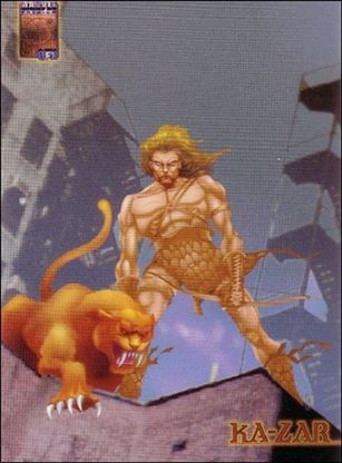 Marvel Premium QFX (Base Set) card 36 Ka-Zar