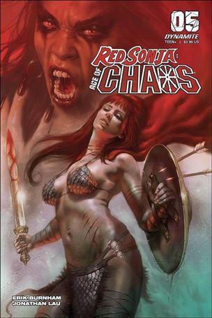 Red Sonja: Age of Chaos issue 5 Lucio Parrillo Cover