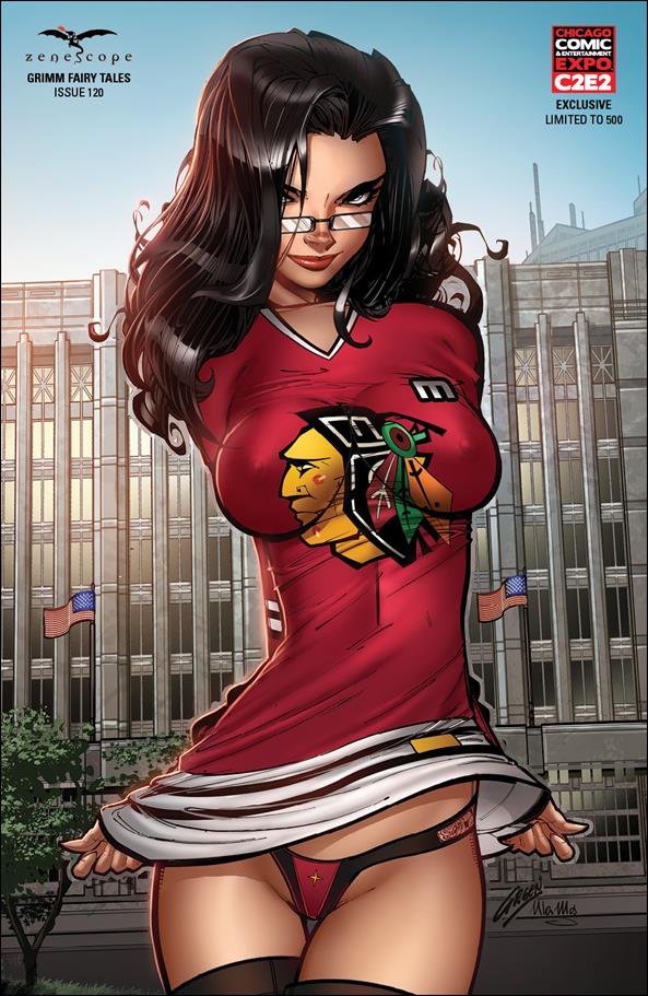 Grimm Fairy Tales (2005) issue 120-E Paul Green C2E2 Cover 1/500