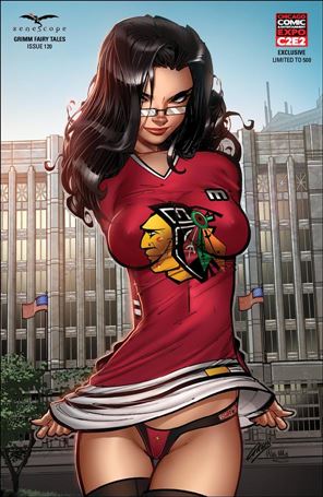 Grimm Fairy Tales (2005) issue 120-E Paul Green C2E2 Cover 1/500
