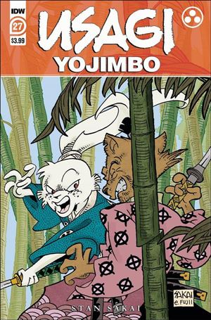 Usagi Yojimbo (2019) issue 27 Standard Cover