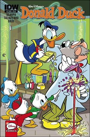 Donald Duck issue 2 Dave Alverez Cover