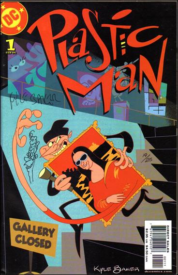 Plastic Man (2004) issue 1-B DF (Signed and Remarked by Kyle Baker) 1/25