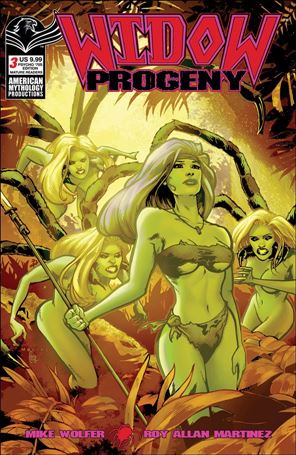 Widow: Progeny (2016) issue 3-B Psycho 70s Cover