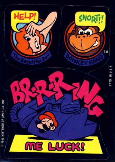 Donkey Kong (Base Set) card nn24 Br-r-ring me Luck!
