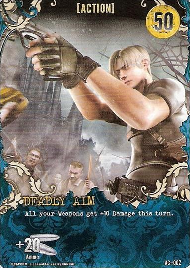 Resident Evil (Base Set) card AC-002 Deadly Aim