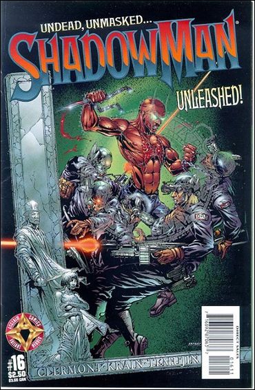 Shadowman (1997) issue 16-B Glow in the Dark Cover