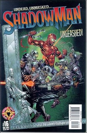 Shadowman (1997) issue 16-B Glow in the Dark Cover