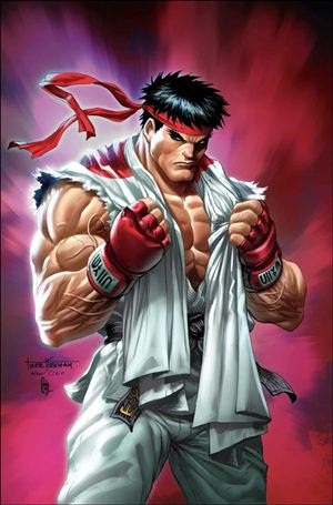 Street Fighter (2003) issue 1-G Tyler Kirkham Ryu Virgin Cover 1/400