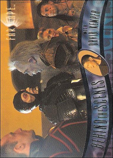Farscape: Season Three (Behind the Scenes Subset) card BTS41 I Yensch, You Yensch