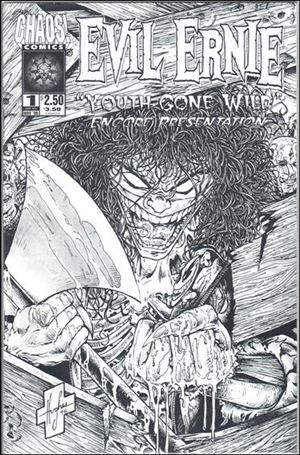 Evil Ernie: Youth Gone Wild issue 1-B Necro Edition Black & White Cover 1/2000