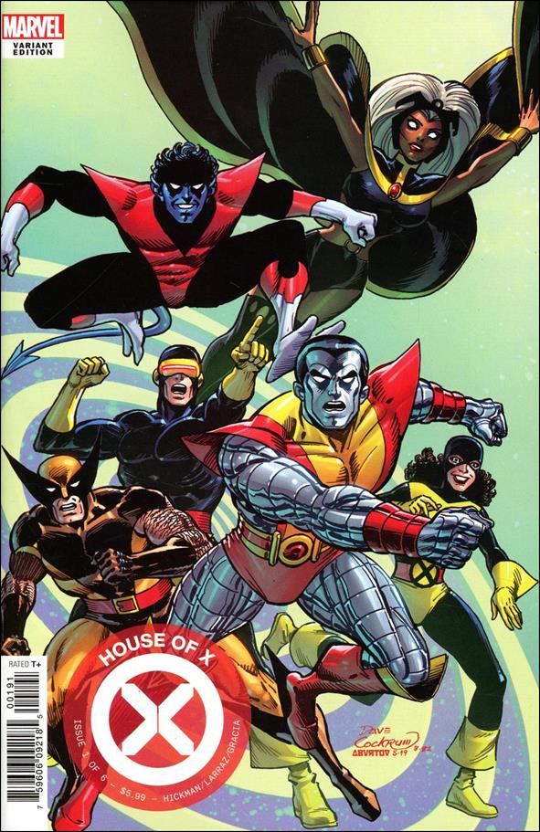 House of X issue 1-L Dave Cockrum 1:100 Hidden Gem Cover