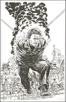 Angel: Blood & Trenches issue 2-B 1:10 Virgin Sketch Cover