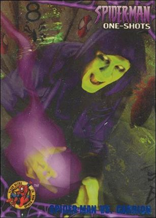 1997 Fleer Ultra Spider-Man (Base Set Blue) card 16 Spider-Man Vs. Carrion