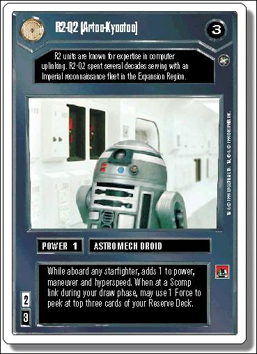 Star Wars: A New Hope Revised (Base Set) card 14 R2-Q2 [Artoo-Kyootoo]