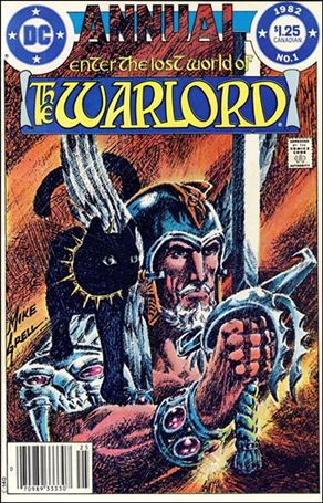 Warlord Annual issue 1-B Canadian Price Cover