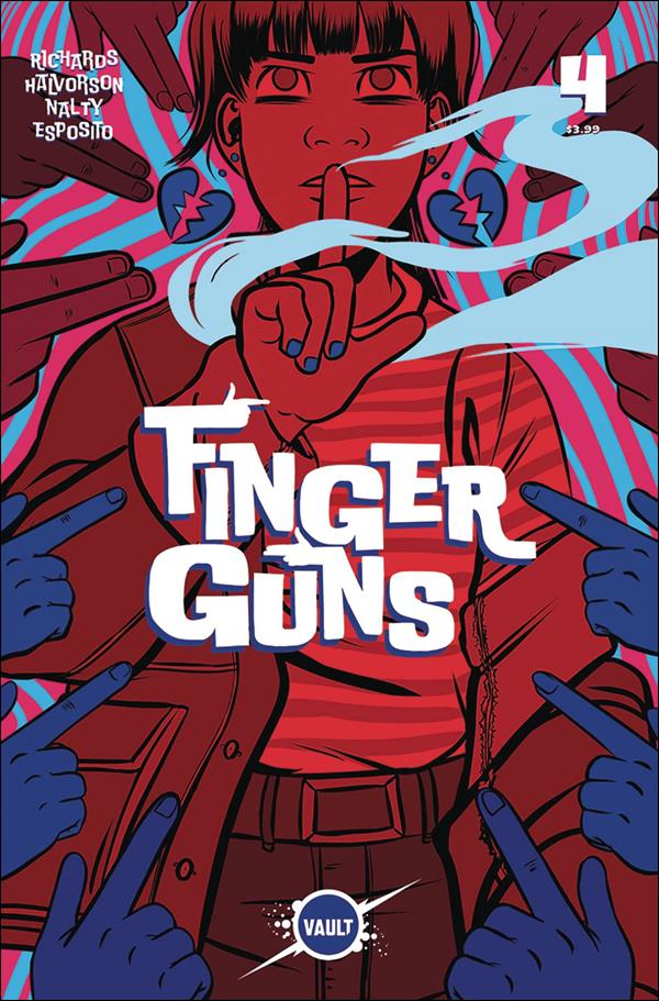 Finger Guns issue 4 Val Halvorson Cover