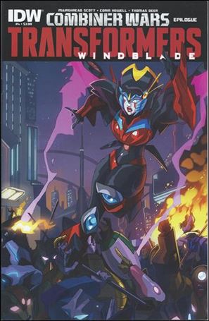 Transformers: Windblade (2015) issue 4 Priscilla Tramontano Cover
