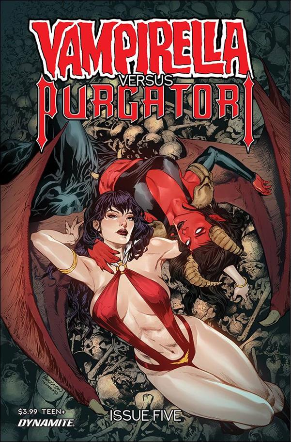Vampirella vs Purgatori issue 5 Carlo Pagulayan Cover