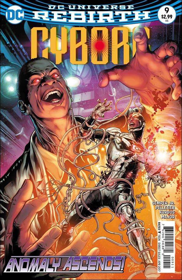 Cyborg (2016) issue 9 Will Conrad Cover