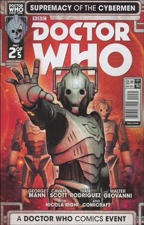 Doctor Who Event 2016: Supremacy of the Cybermen issue 2-C Fabio Listrani Cover