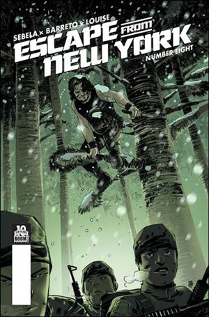 Escape from New York issue 8 Mike Henderson Cover
