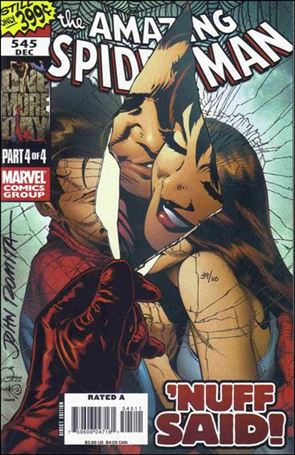 Amazing Spider-Man (1963) issue 545-E Joe Quesada Cover DF(Signed by John Romita) 1/110