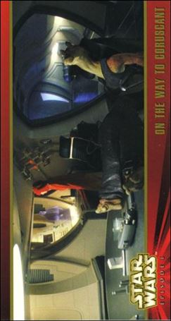 Star Wars: Episode I Widevision: Series 1 (Base Set) card 52 On the Way to Coruscant