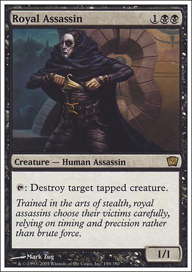 Magic the Gathering: 9th Edition (Base Set) card 159 Royal Assassin