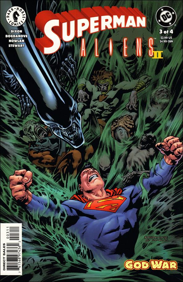 Superman/Aliens 2: God War 3 A, Oct 2002 Comic Book by Dark Horse