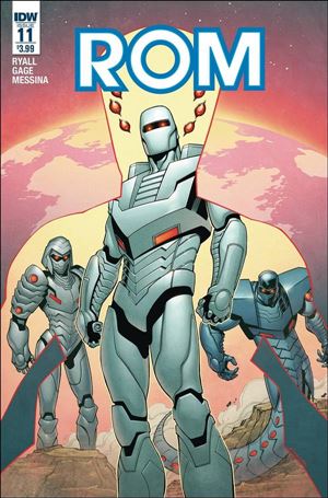 ROM (2016) issue 11 Robert Atkins Cover