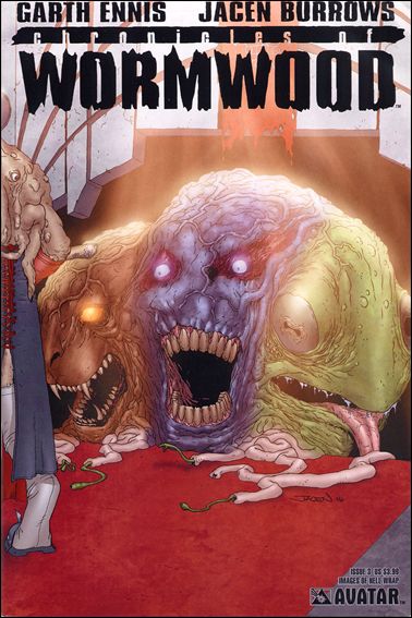 Garth Ennis' Chronicles of Wormwood issue 3-C Wraparound Cover