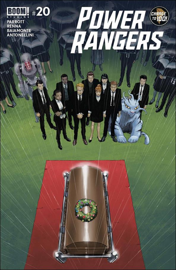 Power Rangers issue 20 Guillaume Martinez Cover
