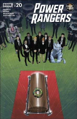 Power Rangers issue 20 Guillaume Martinez Cover