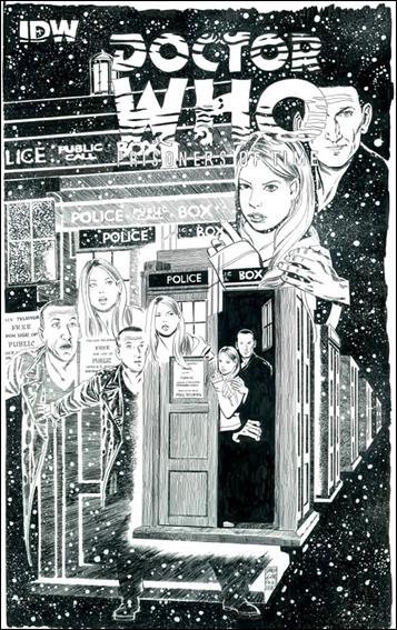 Doctor Who: Prisoners of Time  issue 9-B Dave Sim Cover