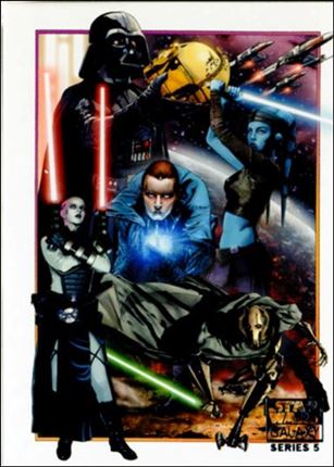 Star Wars Galaxy: Series 5 (Base Set) card 93 A Universe Expanding