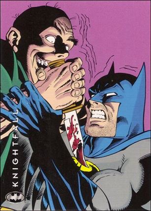 Batman: Saga of the Dark Knight (Base Set) card 78 Knightfall - Bloodlust