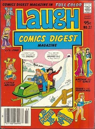 Laugh Digest Magazine issue 27-B Canadian Price Cover