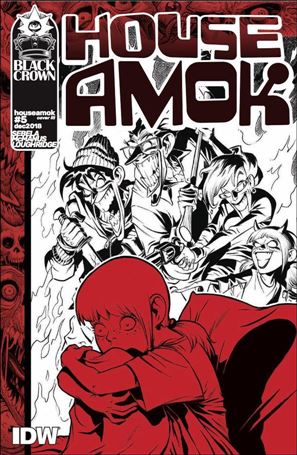 House Amok issue 5-C Shawn McManus 1:10 Cover