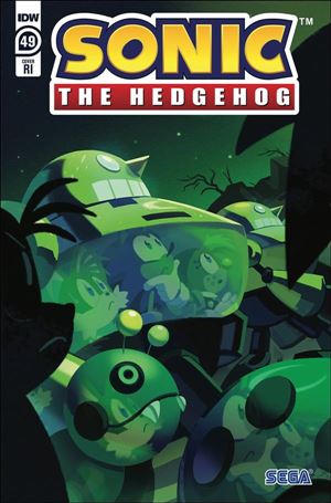 Sonic the Hedgehog (2018) issue 49-C Nathalie Fourdraine 1:10 Cover