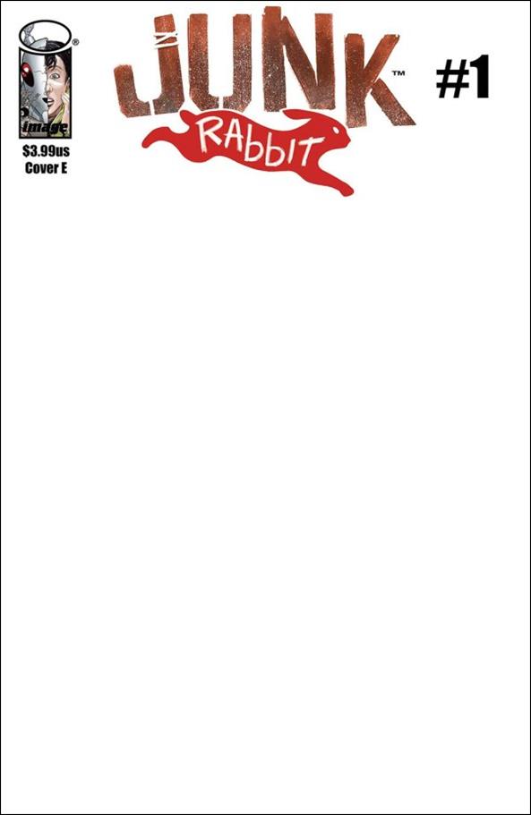 Junk Rabbit issue 1-E Blank/Sketch Cover