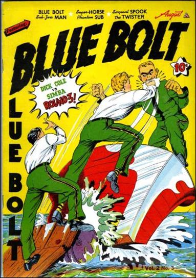 Blue Bolt (1941) issue 3