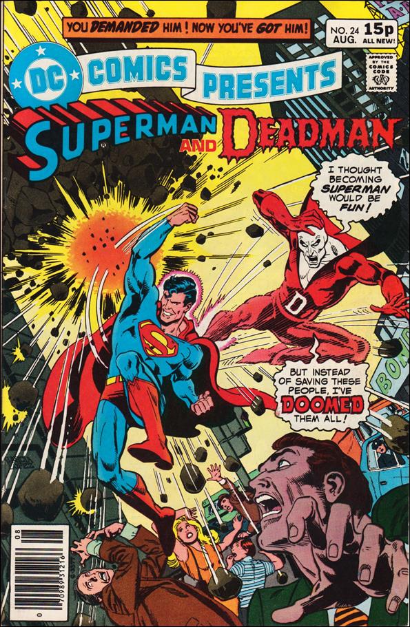 DC Comics Presents issue 24-B UK Price Cover