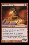 Magic the Gathering: Duel Decks: Jace vs. Chandra (Base Set) card 47 Chartooth Cougar
