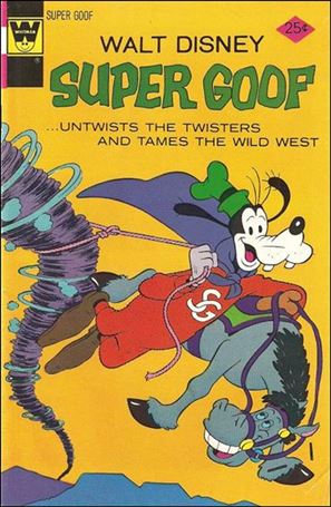 Walt Disney Super Goof issue 37-B Whitman Cover