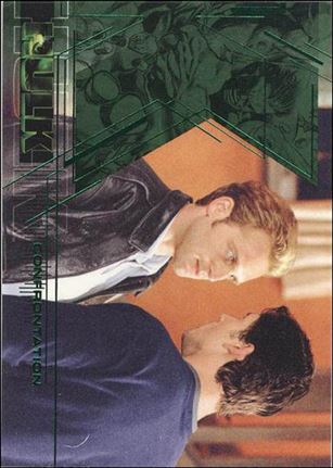 Hulk Film and Comic Cards (Base Set) card 44 Confrontation