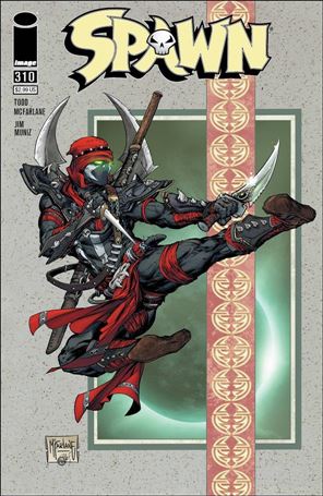 Spawn issue 310-E Todd McFarlane Cover (2nd Printing)